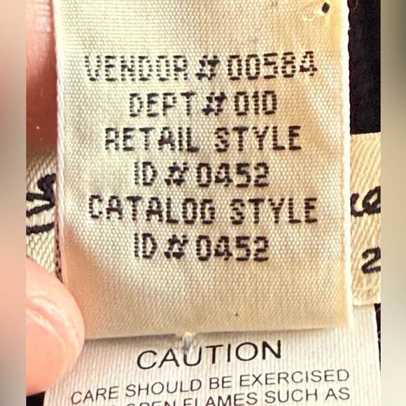 Eddie Bauer Men’s Vintage Nordic Fair Isle Snowflake Ski Sweater, size Large - Picture 8 of 9